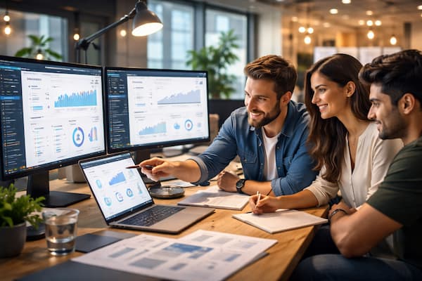 SaaS startup product website design